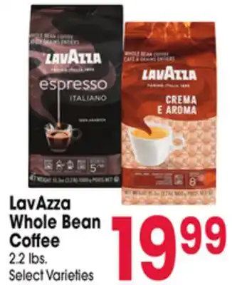 Jewel-Osco LavAzza Whole Bean Coffee offer