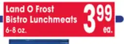 Jewel-Osco Land O Frost Bistro Lunchmeats offer