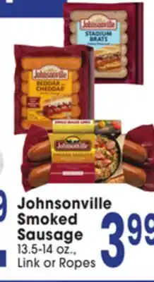 Jewel-Osco Johnsonville Smoked Smoked Sausage offer