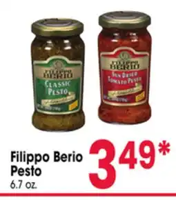 Jewel-Osco Filippo Berio Pesto offer