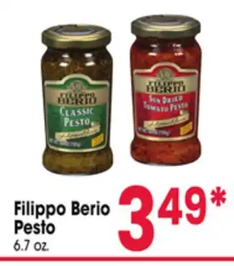 Jewel-Osco Filippo Berio Pesto offer