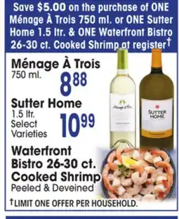 Jewel-Osco Ménage À Trois offer