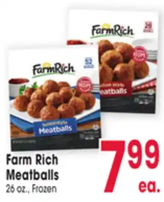 Jewel-Osco Farm Rich Meatballs offer