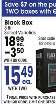Jewel-Osco Black Box offer