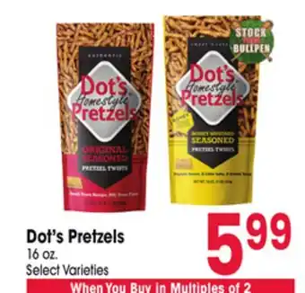 Jewel-Osco Dot's Pretzels offer