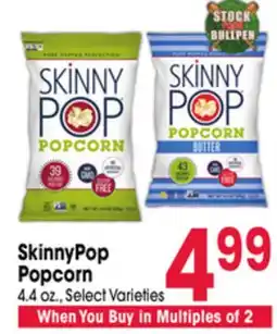 Jewel-Osco SkinnyPop Popcorn offer