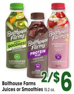 Jewel-Osco Bolthouse Farms Juices or Smoothies offer