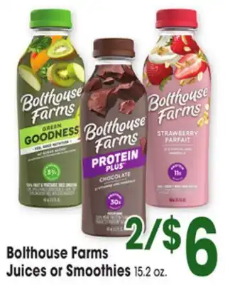 Jewel-Osco Bolthouse Farms Juices or Smoothies offer