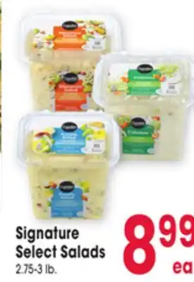 Jewel-Osco Signature Select Salads offer