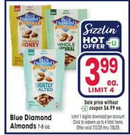 Jewel-Osco Blue Diamond Almonds offer