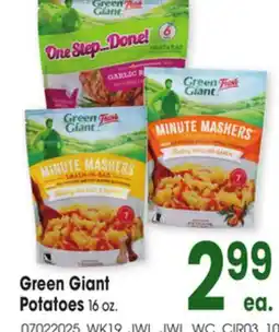 Jewel-Osco Green Giant Potatoes offer