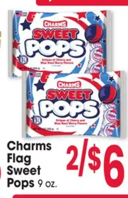 Jewel-Osco Charms Flag Sweet Pops offer