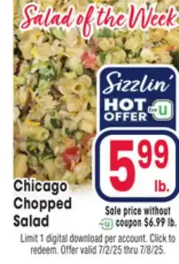 Jewel-Osco Chicago Chopped Salad offer
