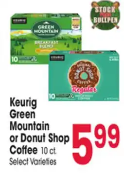 Jewel-Osco Keurig Green Mountain or Donut Shop Coffee offer
