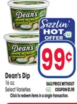 Jewel-Osco Dean's Dip offer