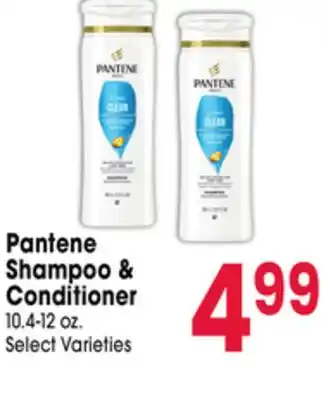 Jewel-Osco Pantene Shampoo & Conditioner offer