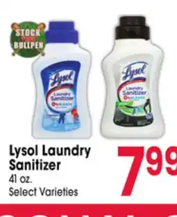 Jewel-Osco Lysol Laundry Sanitizer offer