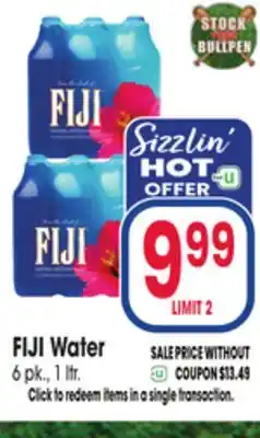 Jewel-Osco FIJI Water offer