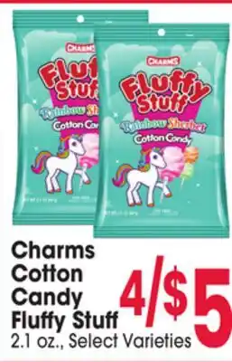 Jewel-Osco Charms Cotton Candy Fluffy Stuff offer