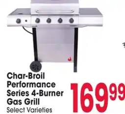 Jewel-Osco Char-Broil Performance Series 4-Burner Gas Grill offer