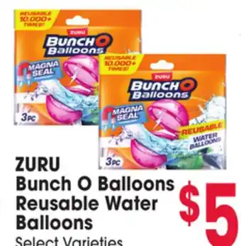 Jewel-Osco ZURU Bunch O Balloons Reusable Water Balloons offer