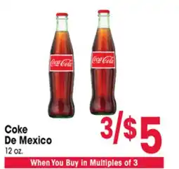 Jewel-Osco Coke De Mexico offer