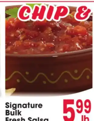 Jewel-Osco Signature Bulk Fresh Salsa offer