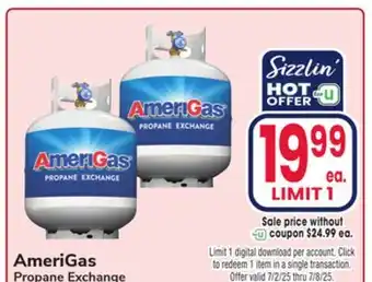 Jewel-Osco AmeriGas Propane Exchange offer