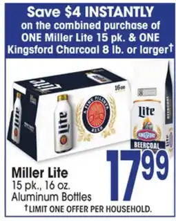 Jewel-Osco Miller Lite offer