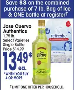 Jewel-Osco Jose Cuervo Authentics offer