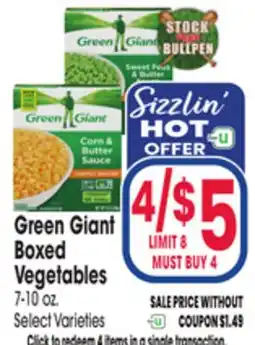 Jewel-Osco Green Giant Boxed Vegetables offer