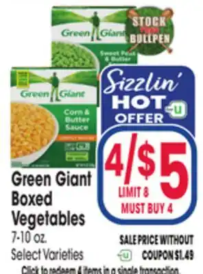 Jewel-Osco Green Giant Boxed Vegetables offer