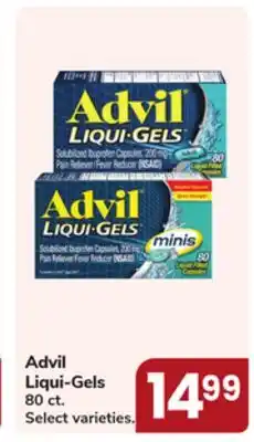 Jewel-Osco Advil Liqui-Gels offer