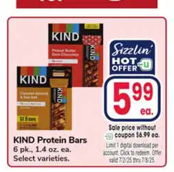 Jewel-Osco KIND Protein Bars offer