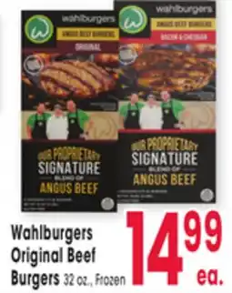 Jewel-Osco Wahlburgers Original Beef Burgers offer