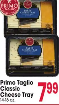 Jewel-Osco Primo Taglio Classic Cheese Tray offer
