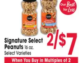 Jewel-Osco Signature Select Peanuts offer