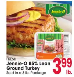 Jewel-Osco Jennie-O 85% Lean Ground Turkey offer