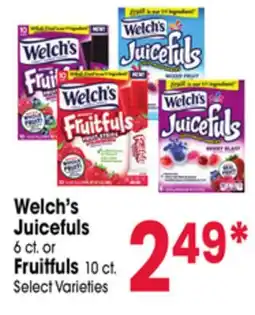 Jewel-Osco Welch's Juicefuls 6 ct. or Fruitfuls 10 ct offer