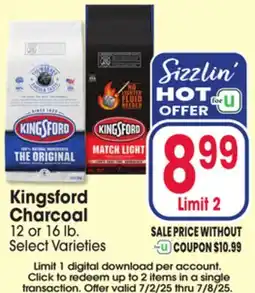 Jewel-Osco Kingsford Charcoal offer