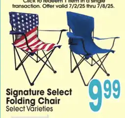 Jewel-Osco Signature Select Folding Chair offer