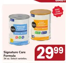 Jewel-Osco Signature Care Formula offer