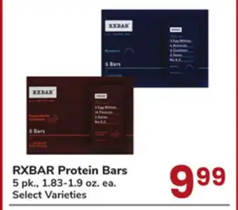 Jewel-Osco RXBAR Protein Bars offer