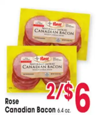 Jewel-Osco Rose Canadian Bacon offer