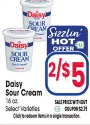 Jewel-Osco Daisy Sour Cream offer