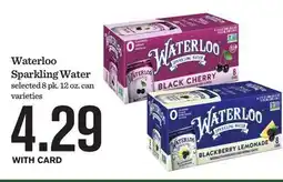 Mariano's Waterloo Sparkling Water offer