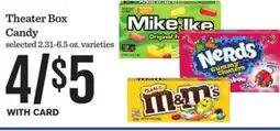 Mariano's Theater Box Candy offer