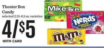 Mariano's Theater Box Candy offer