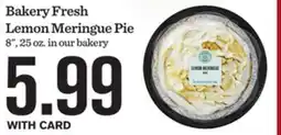 Mariano's Bakery Fresh Lemon Meringue Pie offer