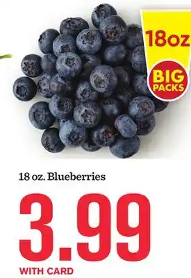 Mariano's 18 oz. Blueberries offer